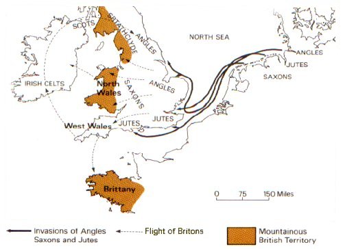 Angles, Saxons & Jutes